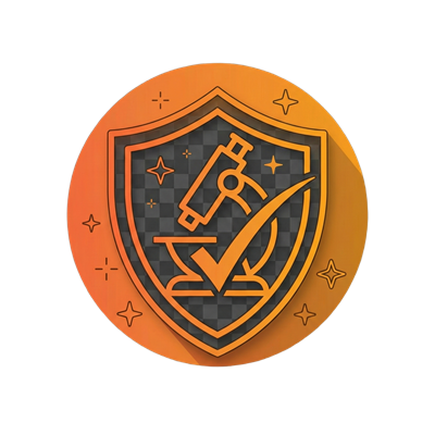 Scientific validation icon